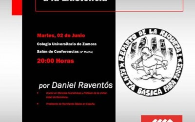 [2 de junio – Zamora] La renta básica y el derecho a la existencia