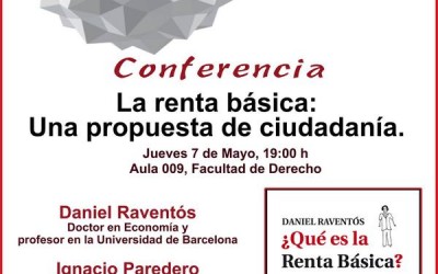 Acto en la Universidad de Salamanca. La renta básica: una propuesta de ciudadanía