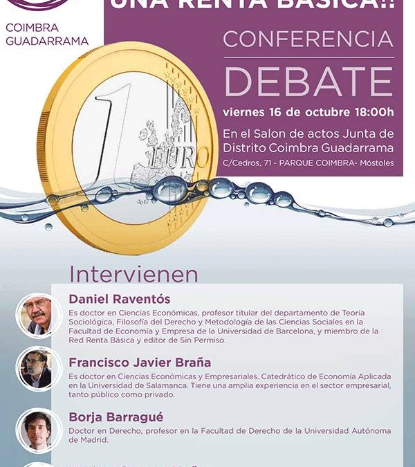 Debate: ¿Necesitamos una Renta Básica? (Podemos)