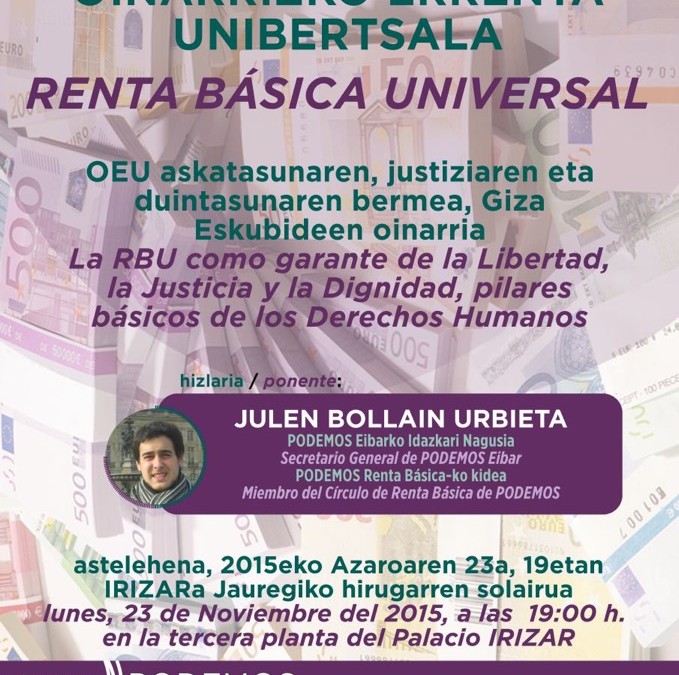 Charla sobre la RBU en Bergara