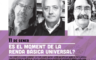 [Barcelona – 11 gener] És el moment de la Renda Bàsica Universal?