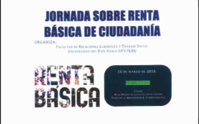 Vídeos de la Jornada sobre RB en la Facultad de Relaciones Laborales y Trabajo Social – UPV/EHU