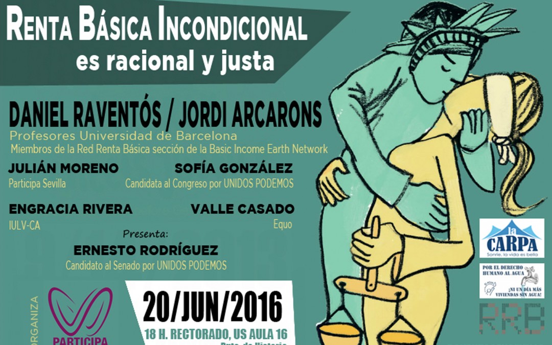 Participa Sevilla organiza un acto por la Renta Básica Incondicional