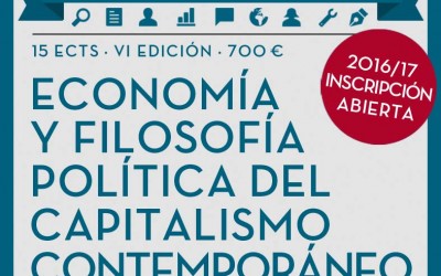 Curso de Posgrado: Análisis económico y filosófico-político del capitalismo contemporáneo