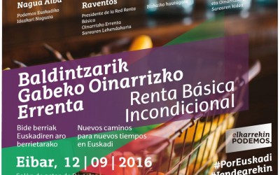 Acto en Eibar de Elkarrekin Podemos sobre la RB incondicional