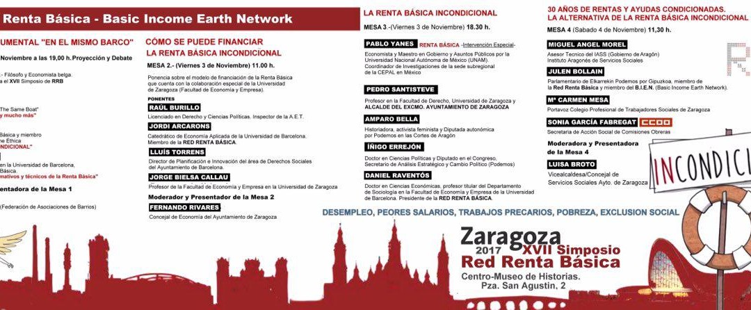 Programa completo del XVII Simposio de la Renta Básica