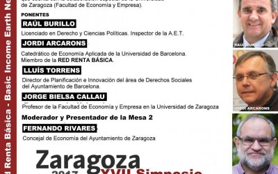 Mesa 2 XVII simposio de la Renta Básica