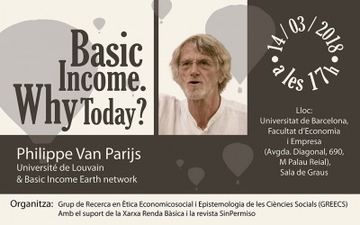 Van Parijs: ¿Per què la renda bàsica avui?