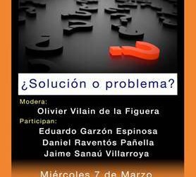 Mesa redonda en Zaragoza sobre la Renta Básica: miércoles 7 de marzo