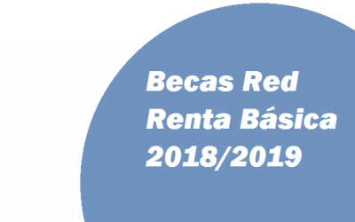 Becas Red Renta Básica 2018/2019