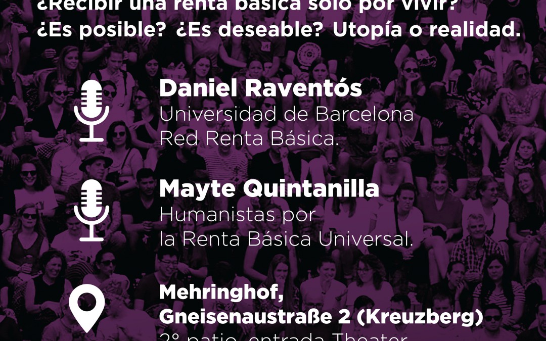 Jornada en Berlín sobre la Renta Básica organizada por Podemos