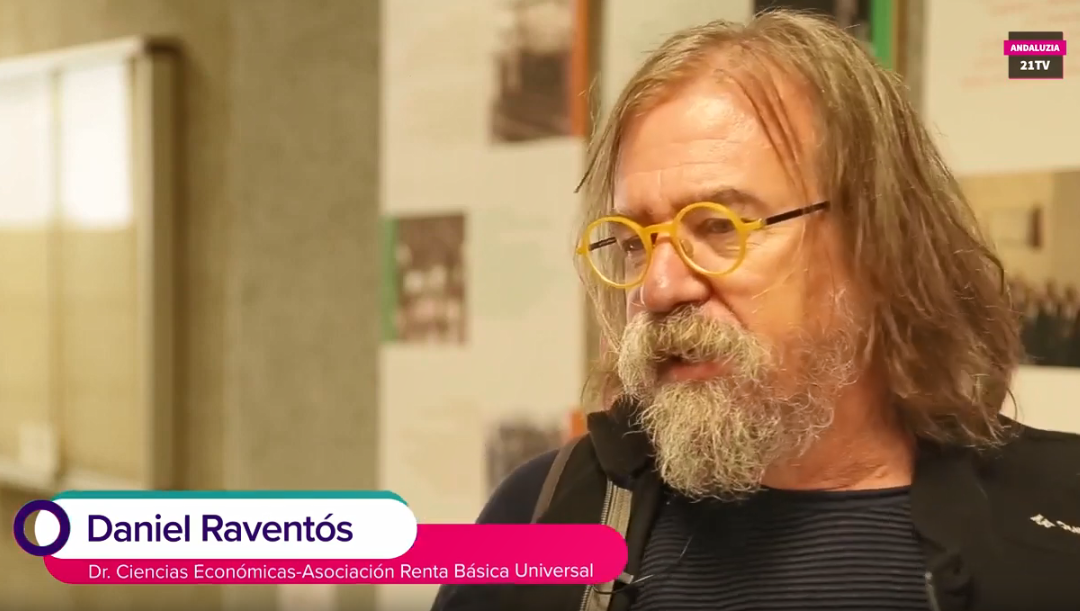 [VIDEO] Entrevista a Daniel Raventós para Andalucia21TV