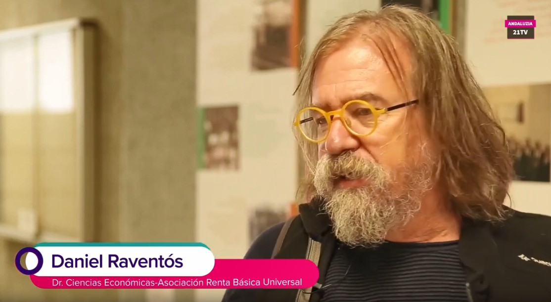 Daniel Raventós en Andalucia21tv