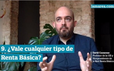 Consultorio de urgencia sobre Renta Básica. Responde David Casassas