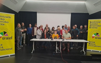 La defensa de la Renta Básica Incondicional en Eukal Herria se organiza