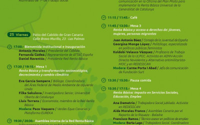 XXIII Simposio de la Renta Básica, Las Palmas de Gran Canaria, 25-26 de octubre de 2024